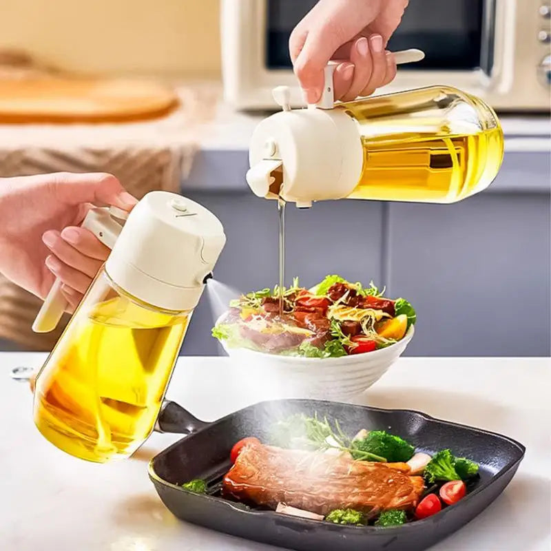 2 In 1 Oil Sprayer & Dispenser