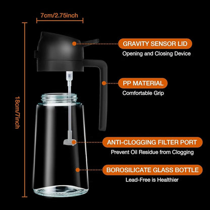 2 In 1 Oil Sprayer & Dispenser